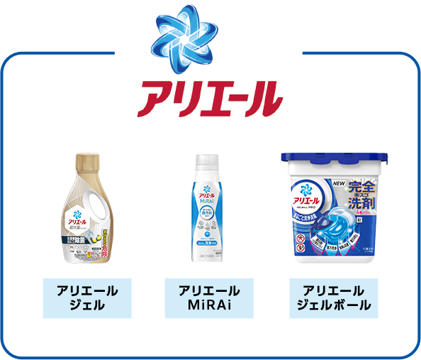 アリエール アリエールジェル アリエールMiRAi アリエールジェルボール